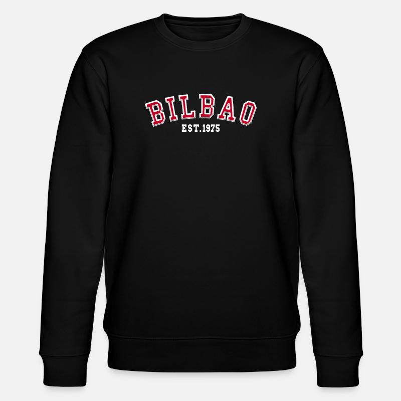 Bilbao Est. 1975 - Sweat bio CHANGER Stanley/Stella Unisexe - noir