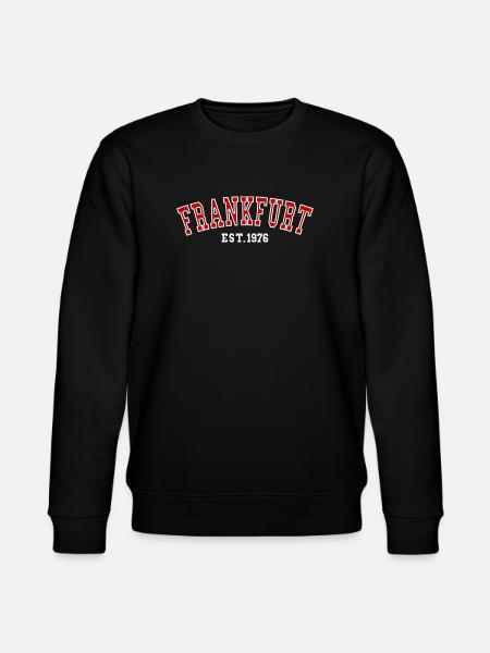 Frankfurt Est. 1976 - Stanley/Stella CHANGER Unisex Organic Sweatshirt - black