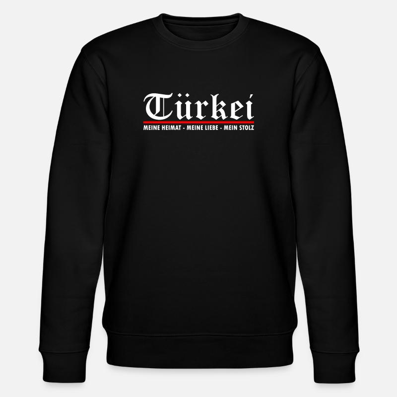 Turquie - Sweat bio CHANGER Stanley/Stella Unisexe - noir