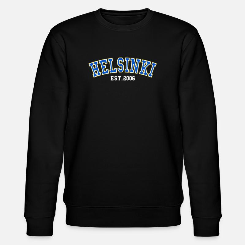 Helsinki Est. 2006 - Stanley/Stella Unisex Bio-Sweatshirt CHANGER  - Schwarz