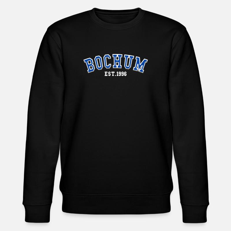Bochum gegründet 1996 - Stanley/Stella Unisex Bio-Sweatshirt CHANGER - Schwarz