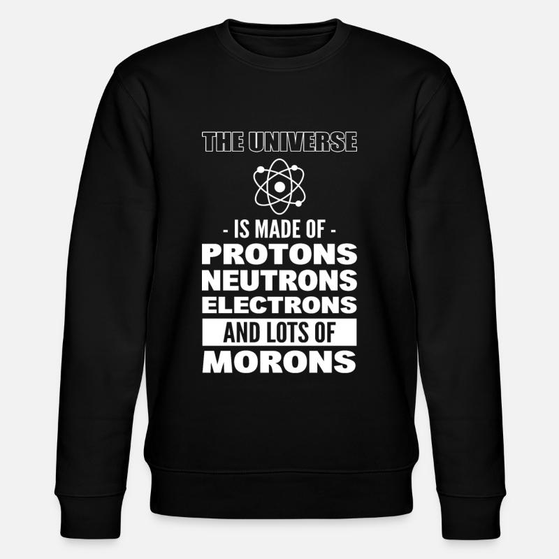 Fun science - Stanley/Stella CHANGER Unisex Organic Sweatshirt - black