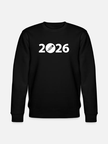 Writer 2026, Student 2026, Student 2026 - Stanley/Stella CHANGER Unisex Organic Sweatshirt - black