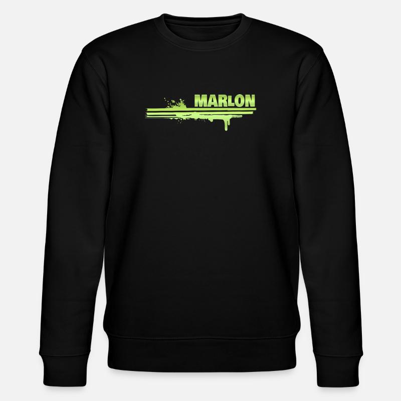 Marlon - Stanley/Stella Unisex Bio-Sweatshirt CHANGER  - Schwarz