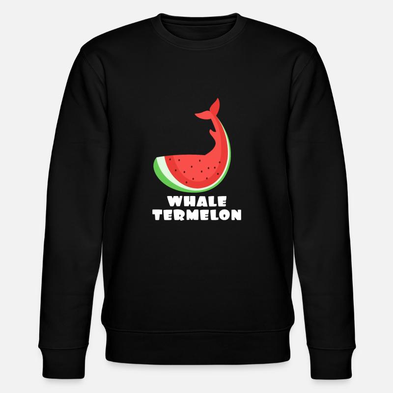 melon d'eau - Sweat bio CHANGER Stanley/Stella Unisexe - noir