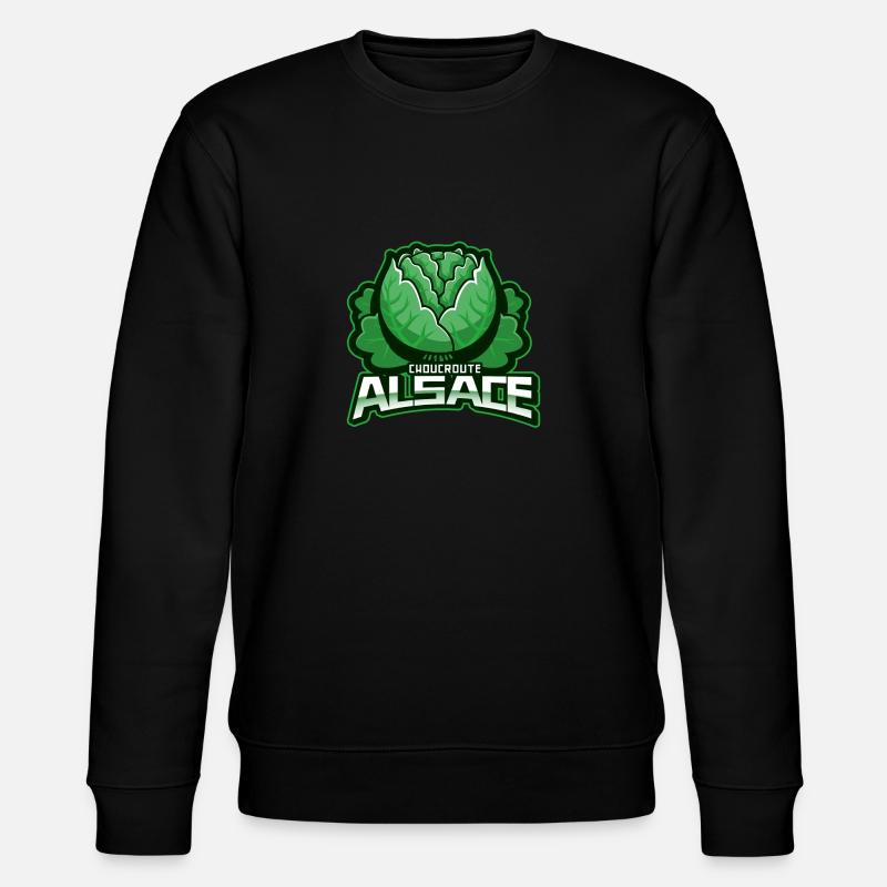 Alsace Choucroute - Sweat bio CHANGER Stanley/Stella Unisexe - noir