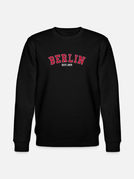 Berlin_Est_1975 - Stanley/Stella CHANGER Unisex Organic Sweatshirt - black