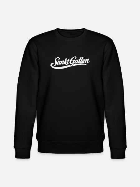 Sankt Gallen - Stanley/Stella Unisex Bio-Sweatshirt CHANGER - Schwarz