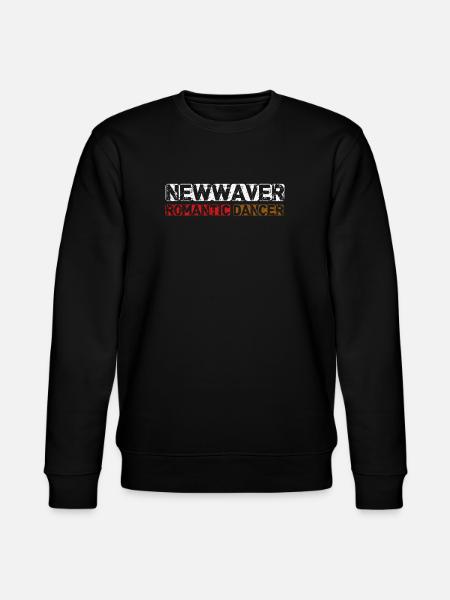 New Waver & Romantic Dancer - Stanley/Stella CHANGER Unisex Organic Sweatshirt - black