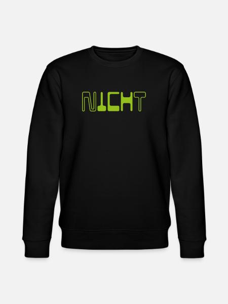 Nicht ICH - ICH Nicht  - Stanley/Stella Unisex Bio-Sweatshirt CHANGER  - Schwarz