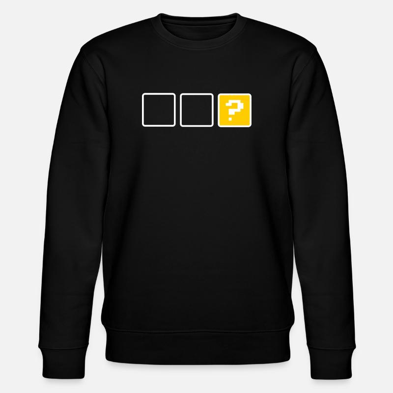 empty box - Stanley/Stella CHANGER Unisex Organic Sweatshirt - black