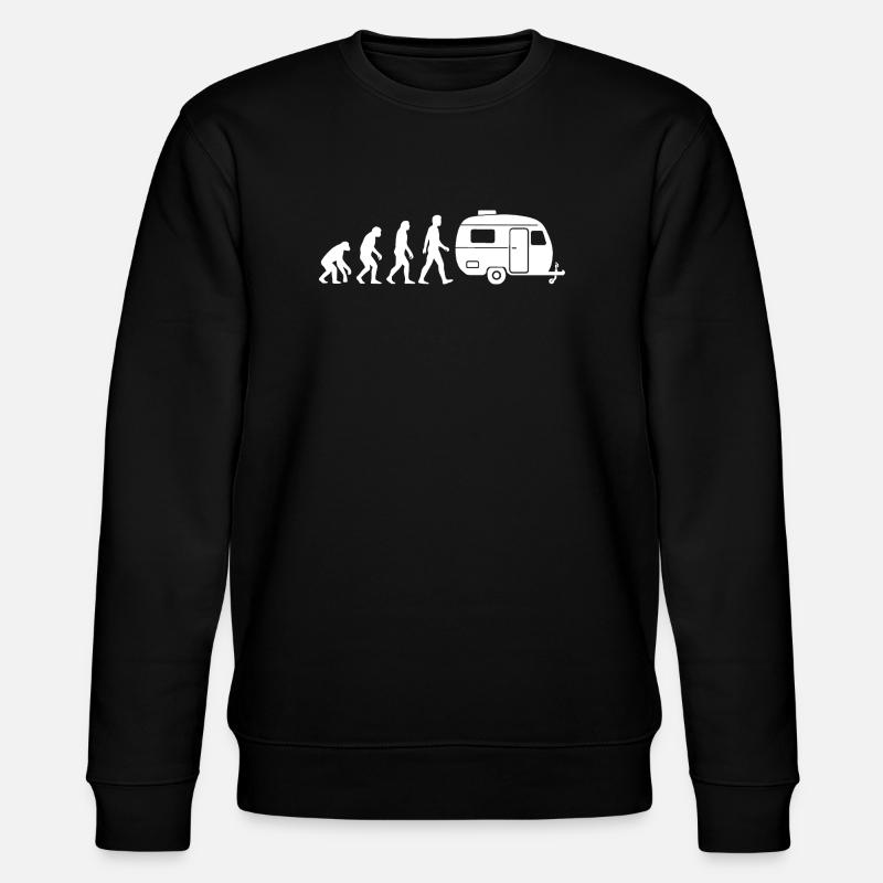 Caravane Evolution Camper Camping - Sweat bio CHANGER Stanley/Stella Unisexe - noir