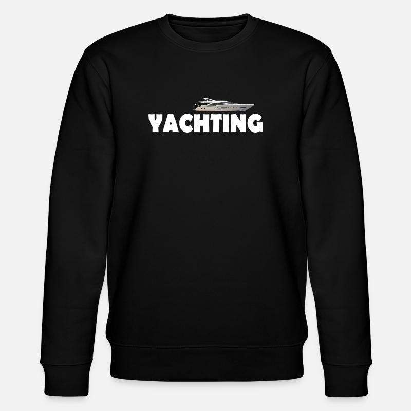 YACHTING - Stanley/Stella Unisex Bio-Sweatshirt CHANGER  - Schwarz