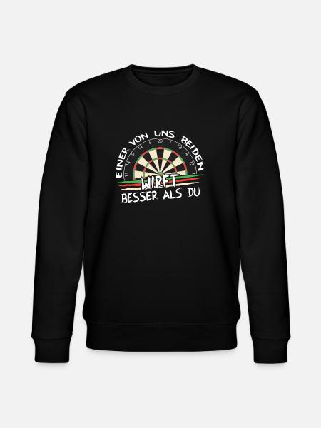 besser als du - Stanley/Stella Unisex Bio-Sweatshirt CHANGER - Schwarz