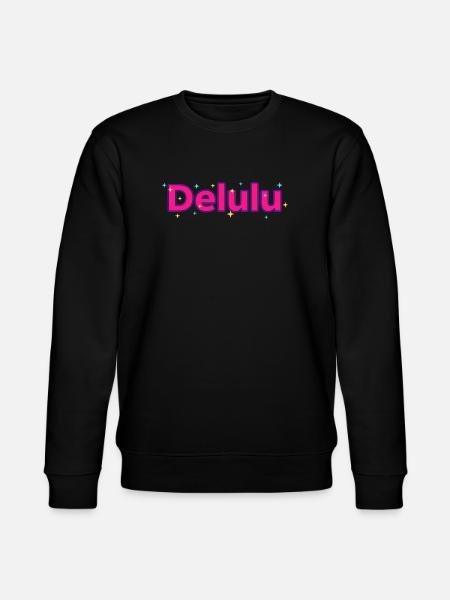 Delulu Vibes - Stanley/Stella CHANGER Unisex Organic Sweatshirt - black