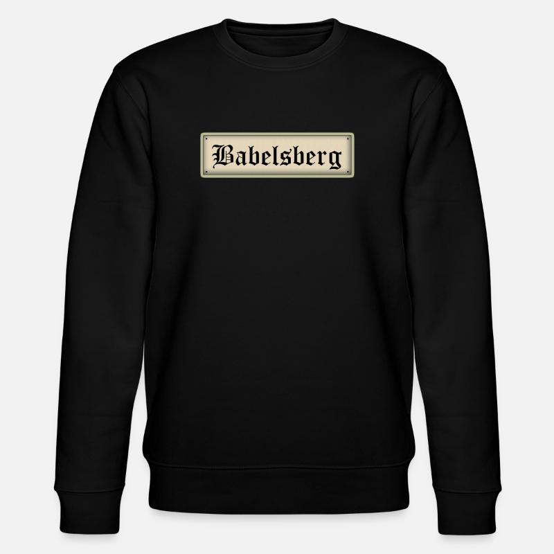 Babelsberg - Sweat bio CHANGER Stanley/Stella Unisexe - noir