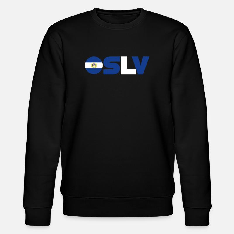 El Salvador - Stanley/Stella Unisex Bio-Sweatshirt CHANGER  - Schwarz