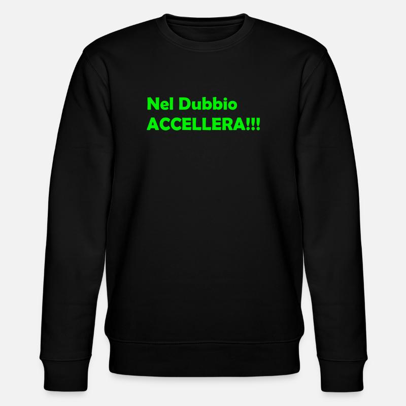 Nel_Dubbio_Accellera!!! - Sweat bio CHANGER Stanley/Stella Unisexe - noir
