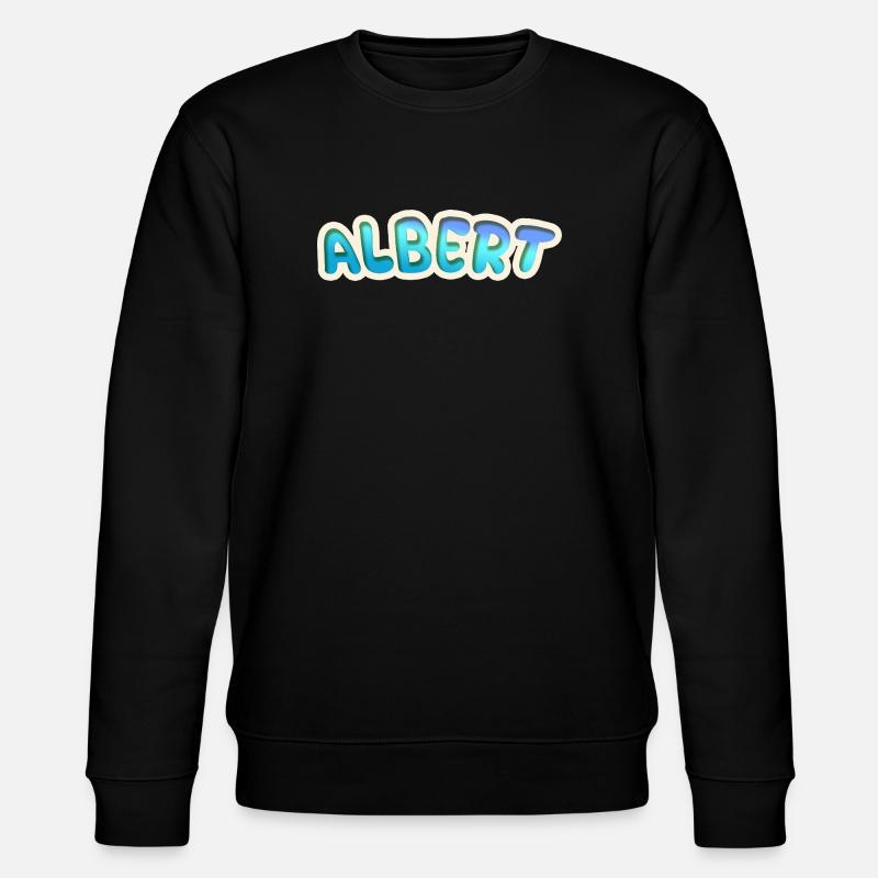 Albert als Beruf - Stanley/Stella Unisex Bio-Sweatshirt CHANGER  - Schwarz