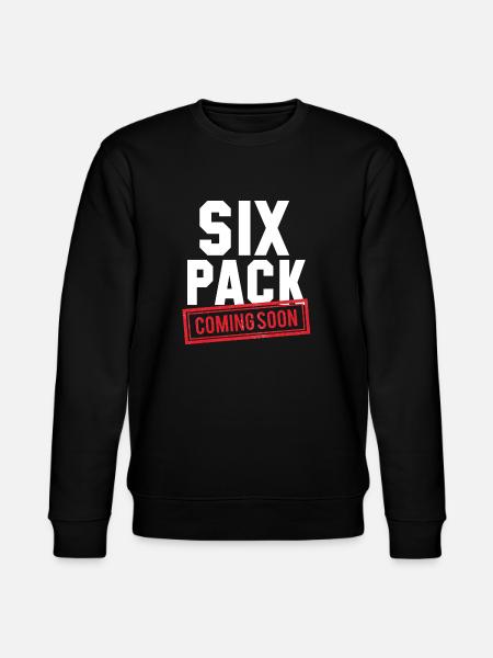 Six Pack Coming Soon - Stanley/Stella CHANGER Unisex Organic Sweatshirt - black