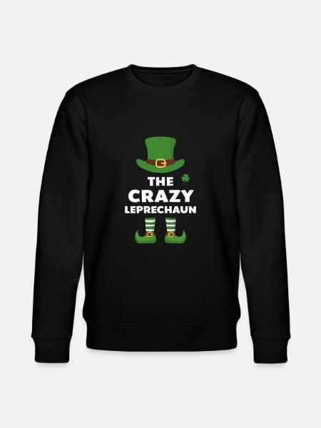 Le Crazy Leprechaun - Sweat bio CHANGER Stanley/Stella Unisexe - noir