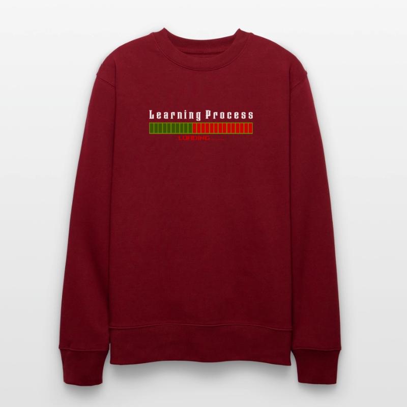 Learning Process Loading black shirt Stanley/Stella Unisex Bio-Sweatshirt CHANGER 