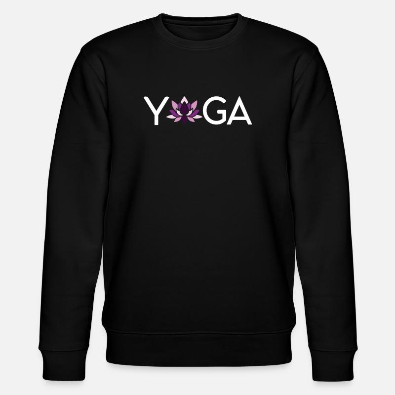 Joga - Stanley/Stella Unisex Bio-Sweatshirt CHANGER  - Schwarz