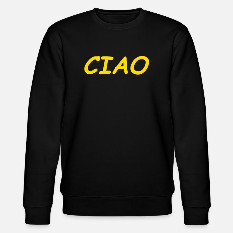 CIAO - Stanley/Stella Unisex Bio-Sweatshirt CHANGER  - Schwarz