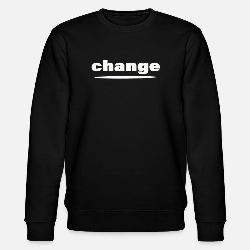 CHANGE - Stanley/Stella Unisex Bio-Sweatshirt CHANGER  - Schwarz