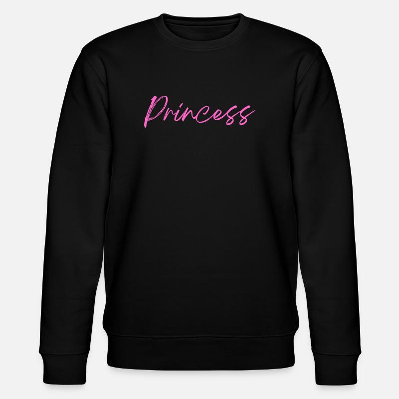 Princess - Stanley/Stella Unisex Bio-Sweatshirt CHANGER  - Schwarz
