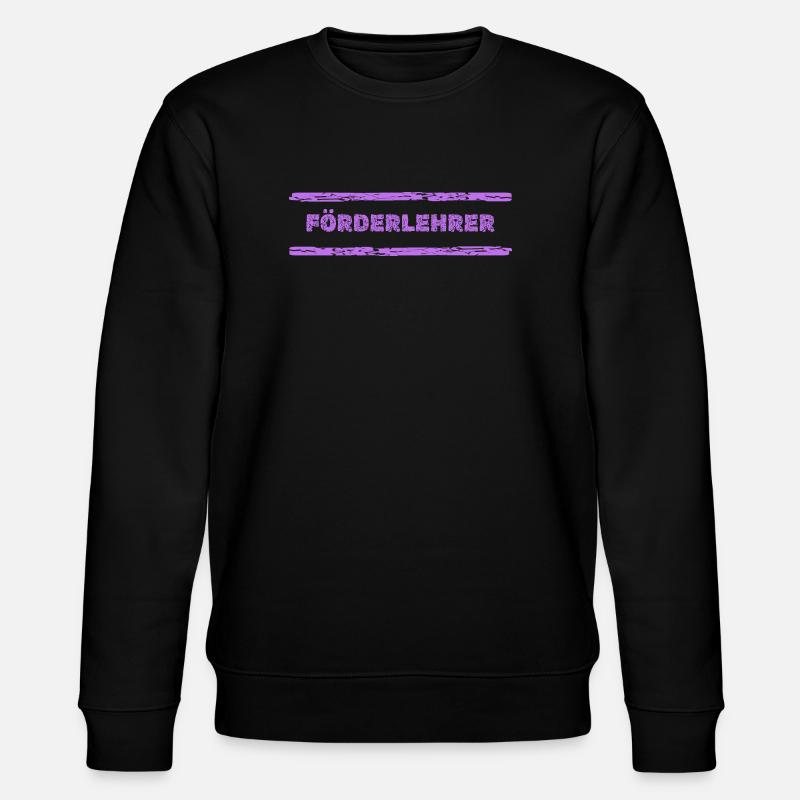 Cadeau pour l’enseignant de soutien - Sweat bio CHANGER Stanley/Stella Unisexe - noir