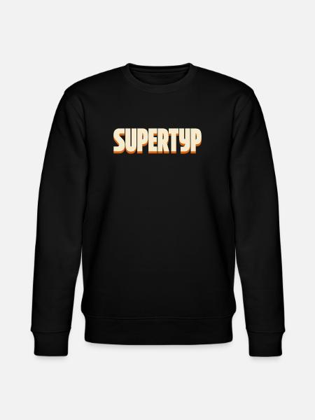 Supertyp – Statement Design - Stanley/Stella Unisex Bio-Sweatshirt CHANGER - Schwarz