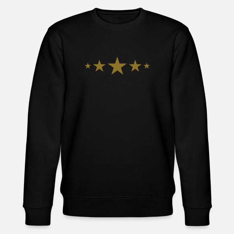 Etoiles - Stanley/Stella Unisex Bio-Sweatshirt CHANGER  - Schwarz