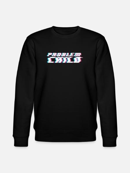 Problem child - Stanley/Stella CHANGER Unisex Organic Sweatshirt - black