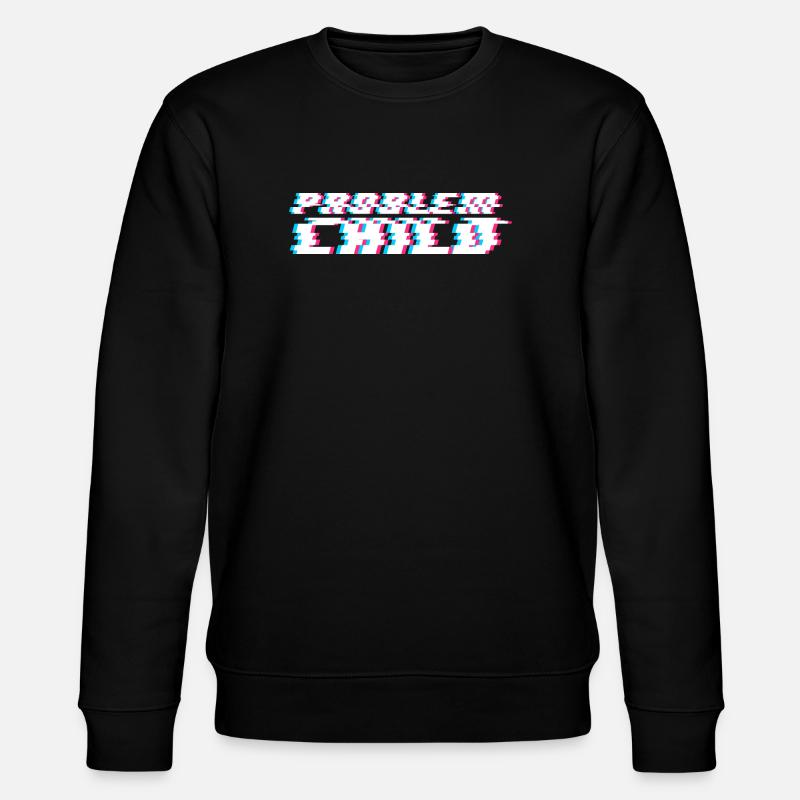 Problem Child - Stanley/Stella Unisex Bio-Sweatshirt CHANGER  - Schwarz