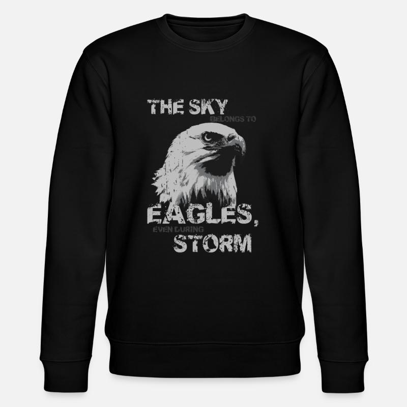 Eagle - Stanley/Stella CHANGER Unisex Organic Sweatshirt - black
