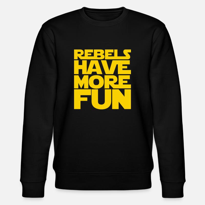 Les rebelles s’amusent plus - Sweat bio CHANGER Stanley/Stella Unisexe - noir