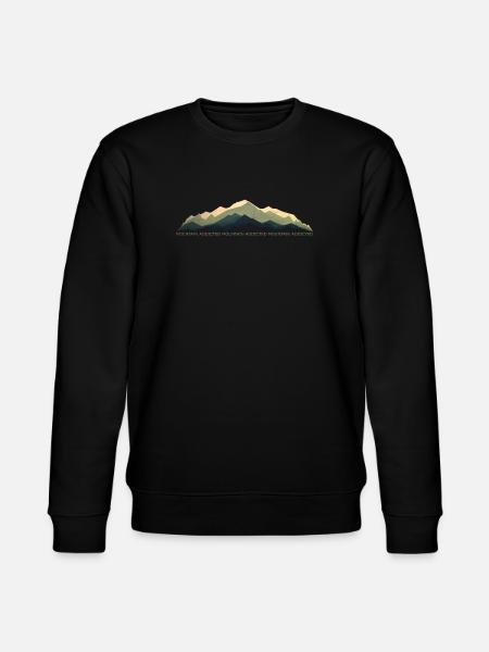 Mountain Passion 2 - Stanley/Stella CHANGER Unisex Organic Sweatshirt - black