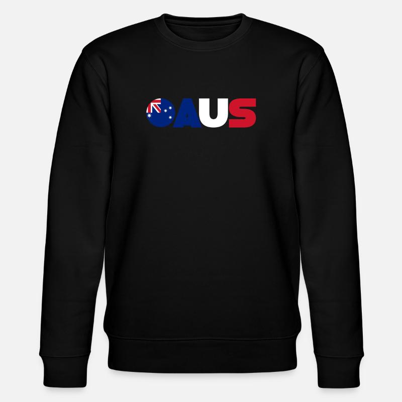 Australien - Stanley/Stella Unisex Bio-Sweatshirt CHANGER  - Schwarz