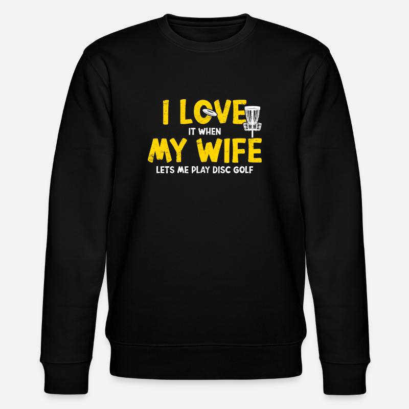 Disc Golf - Sweat bio CHANGER Stanley/Stella Unisexe - noir