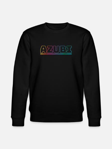 Design Azubi outline bunt - Stanley/Stella Unisex Bio-Sweatshirt CHANGER - Schwarz