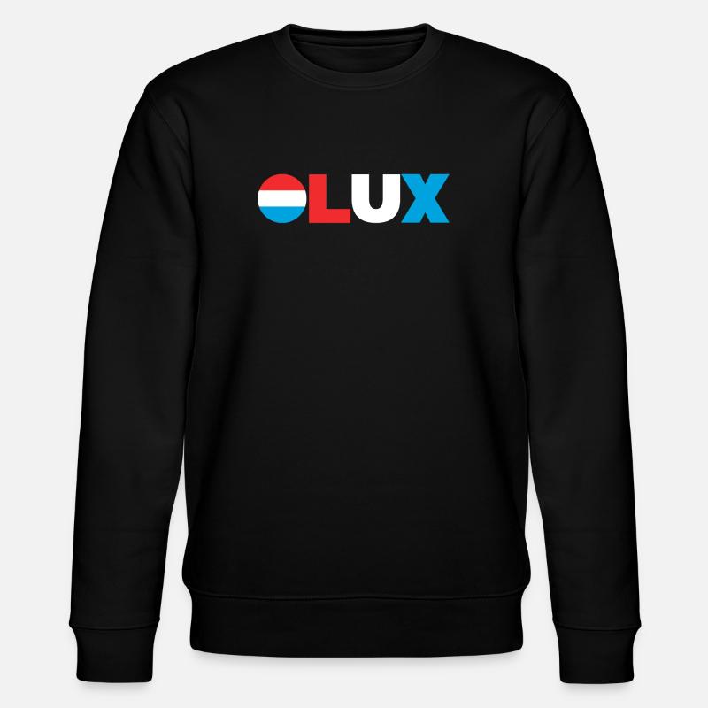 Luxemburg - Stanley/Stella Unisex Bio-Sweatshirt CHANGER  - Schwarz
