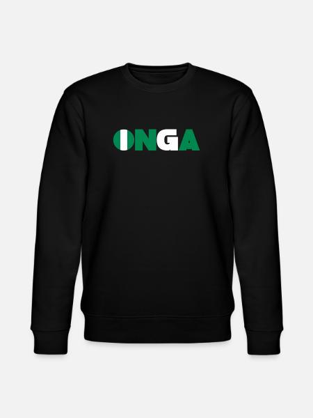 Nigeria - Stanley/Stella CHANGER Unisex Organic Sweatshirt - black
