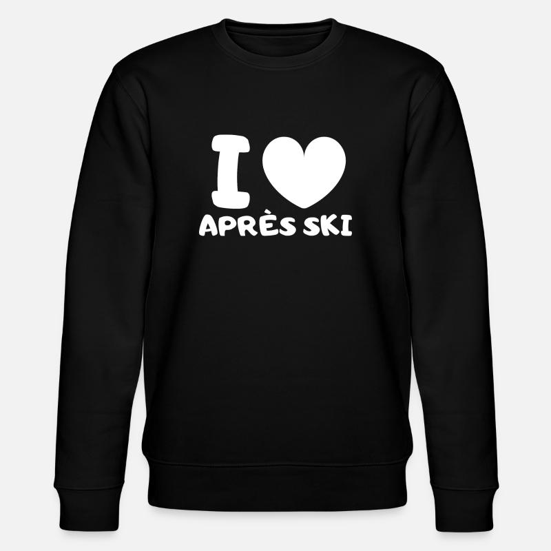Aprés Ski - Stanley/Stella CHANGER Unisex Organic Sweatshirt - black