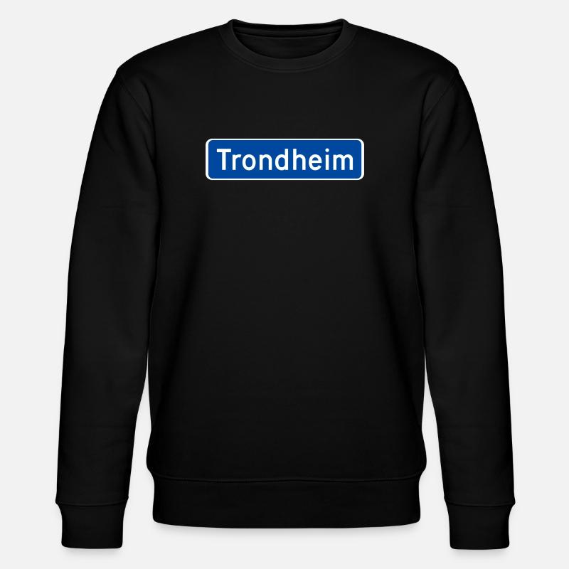 Trondheim - Stanley/Stella Unisex Bio-Sweatshirt CHANGER  - Schwarz