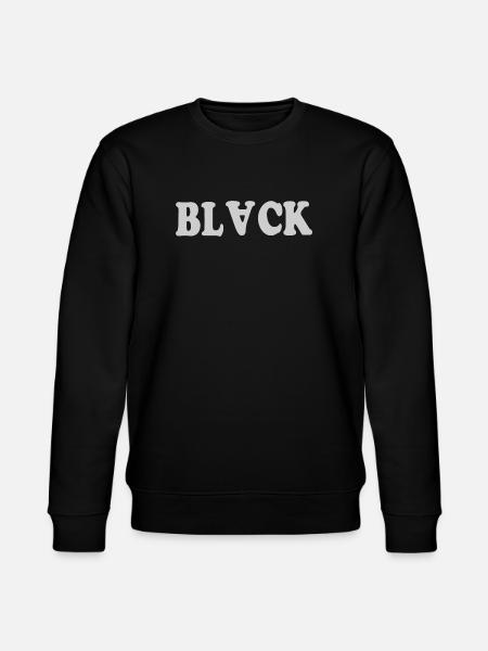 BLACK - Stanley/Stella CHANGER Unisex Organic Sweatshirt - black