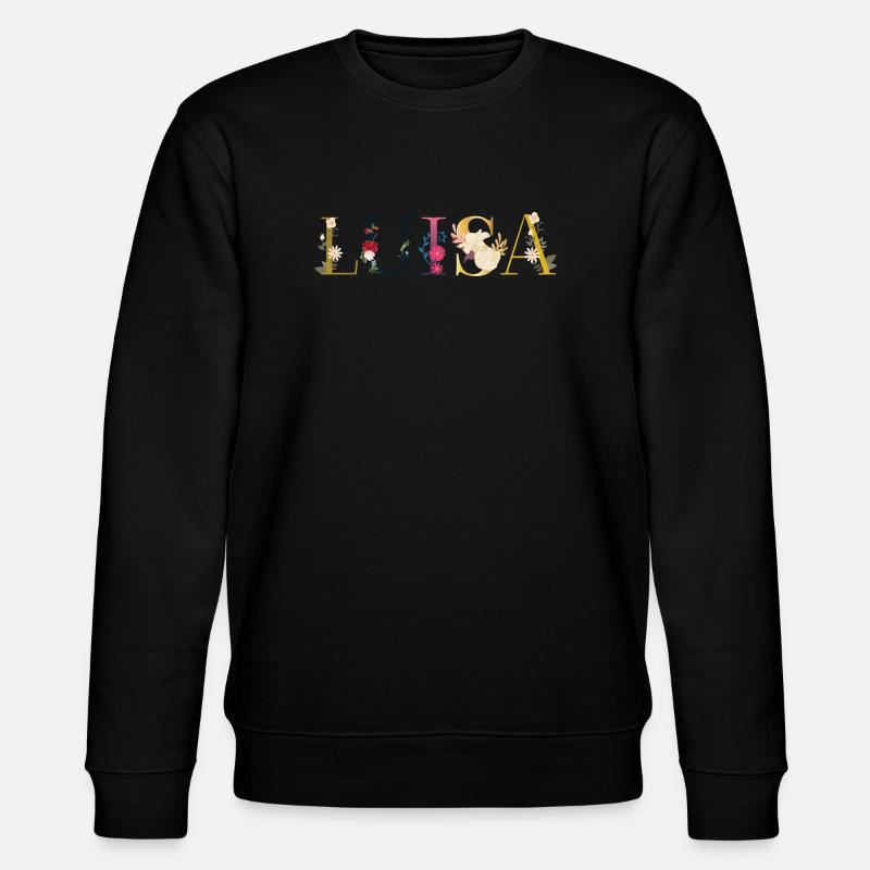 Luisa - Stanley/Stella Unisex Bio-Sweatshirt CHANGER  - Schwarz
