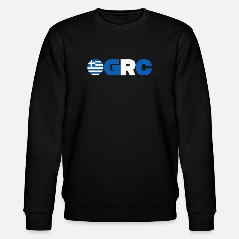 Grèce - Sweat bio CHANGER Stanley/Stella Unisexe - noir