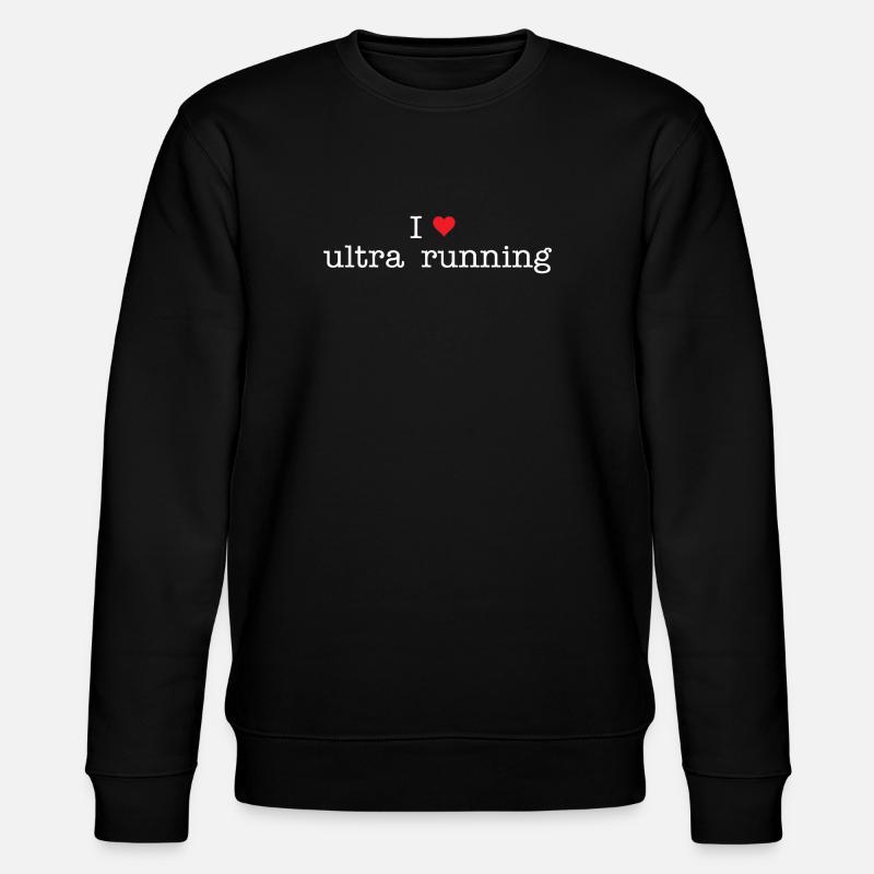 J’adore Ultra Running - Sweat bio CHANGER Stanley/Stella Unisexe - noir