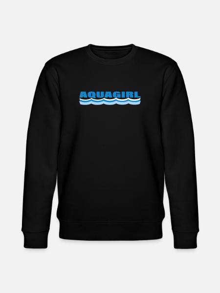 AQUAGIRL - Stanley/Stella CHANGER Unisex Organic Sweatshirt - black